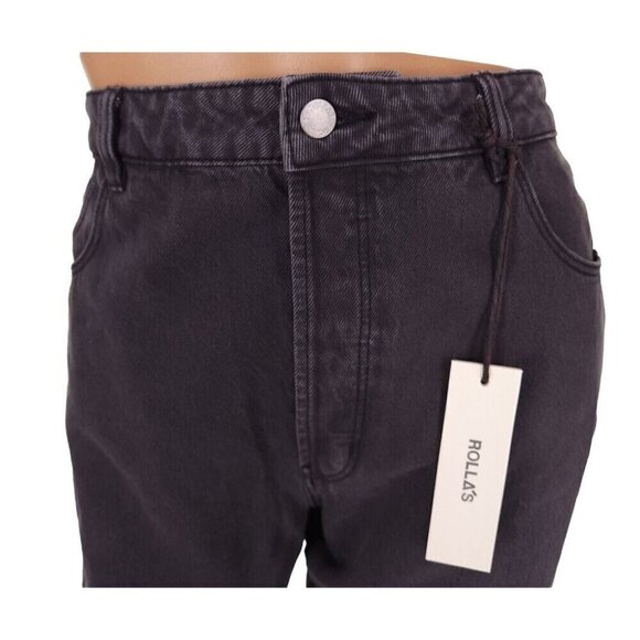 Rolla’s Original Straight High Rise Jeans Size 32 Sunbleach 90's Style NWT - Picture 2 of 13